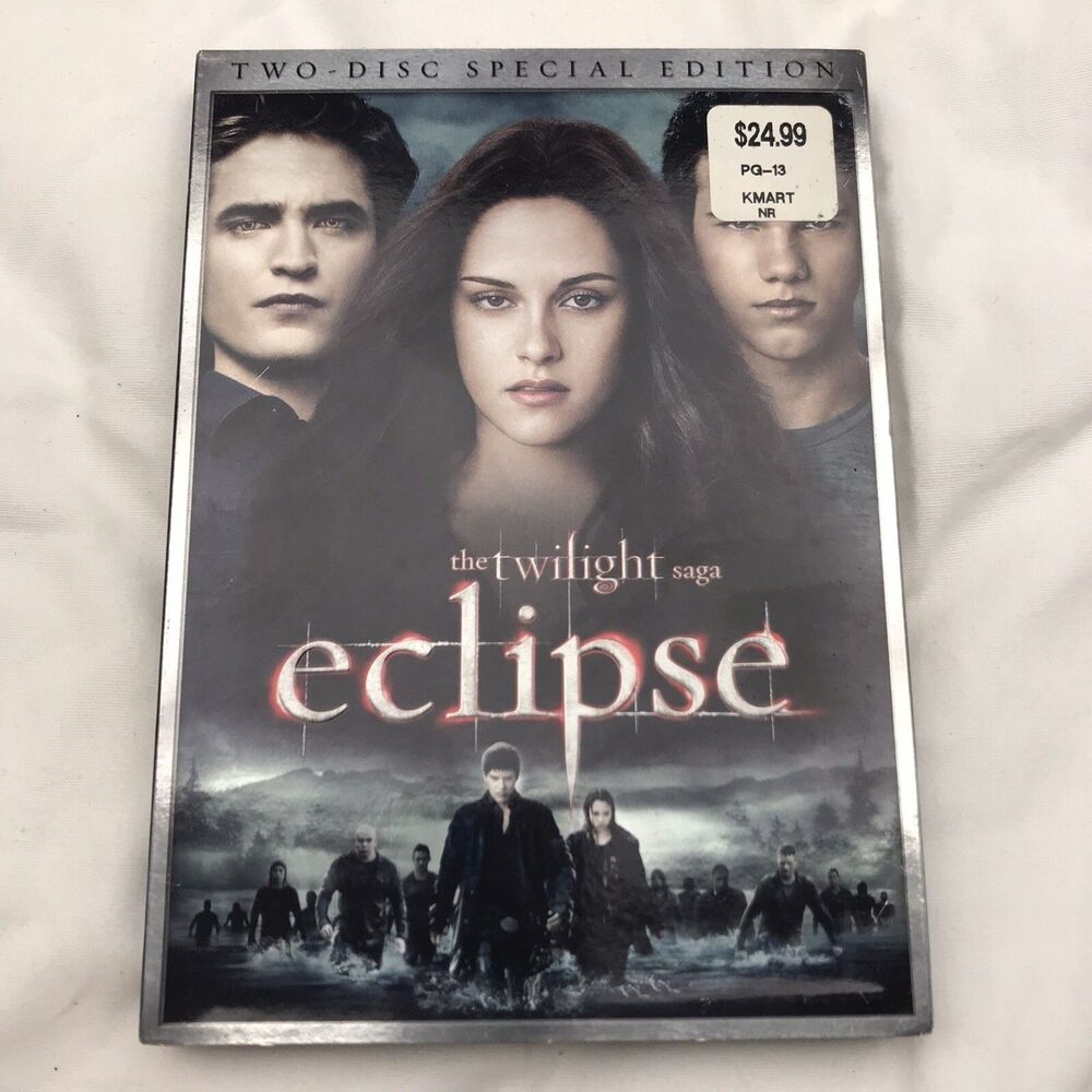 Summit Entertainment DVD Twilight Eclipse 2 Disc Special Bonus Fantasy Romance